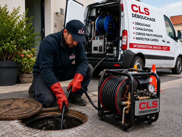 Débouchage canalisation 24h/24 et 7j/7
