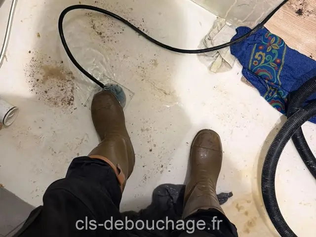 Hydrocurage haute pression canalisation